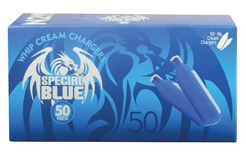 SPECIAL BLUE CREAM CHARGER-50CT-8819