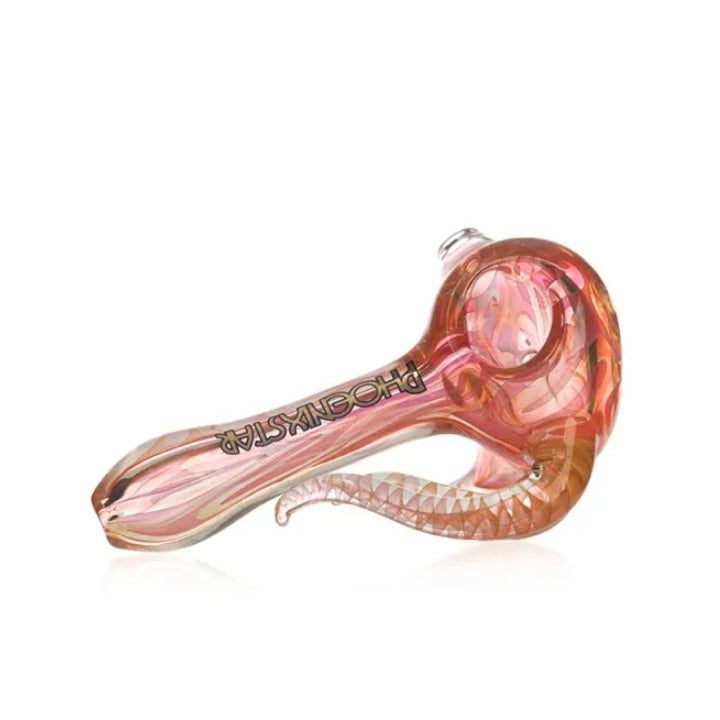 4" Gold Fumed Spoon Pipe PGP42