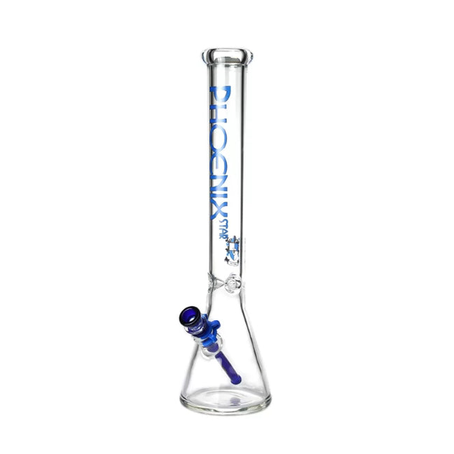 PHOENIX STAR GLASS 18 INCHES BEAKER BONG PHX117