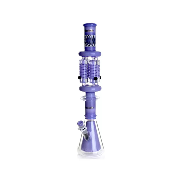 PHOENIX STAR 4 TIMES FREEZABLE COIL DOUBLE BONG WP303