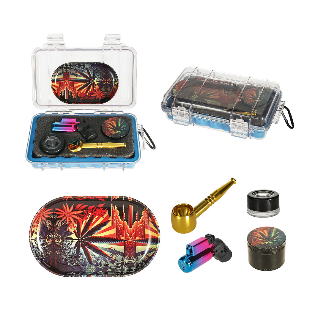 SMOKING SET WITH KEY CHAIN GIFT PACKING BOX-SP367