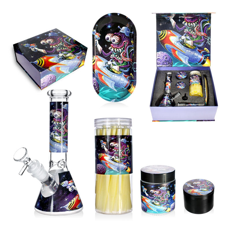 SMOKING SET WITH GIFT PACKING BOX-SP387