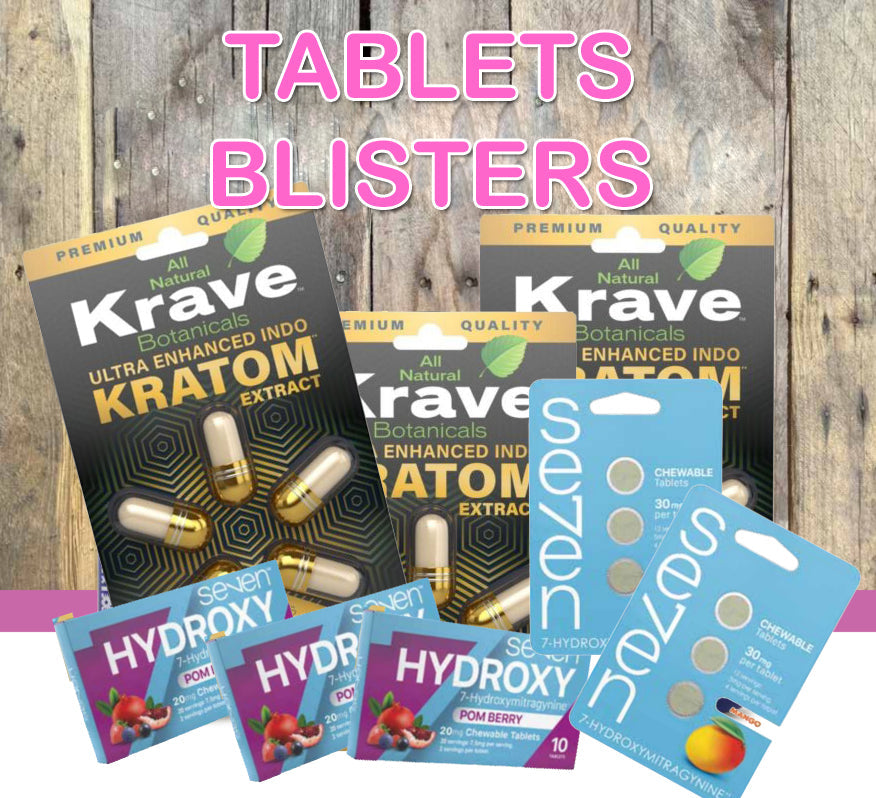KRAVE- TABLETS AND BLISTERS