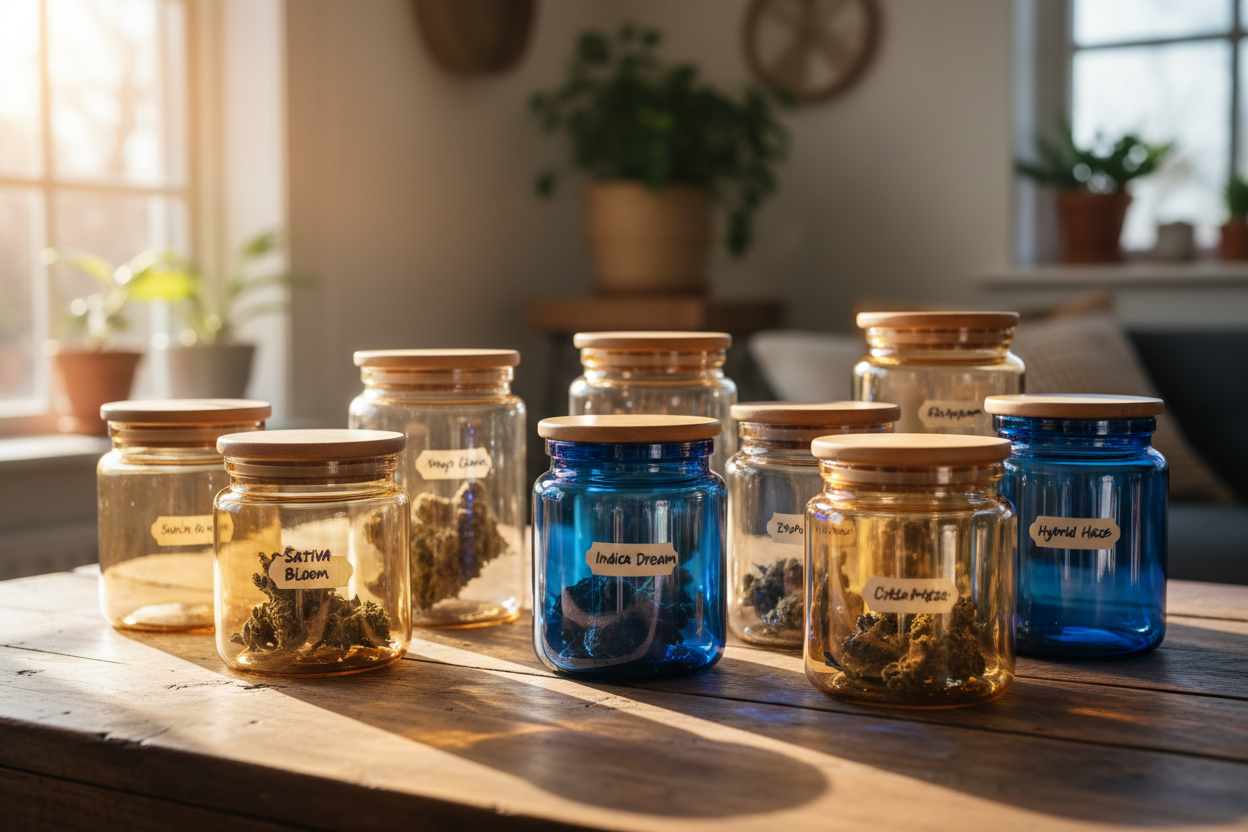 CONTAINERS AND STASH JARS