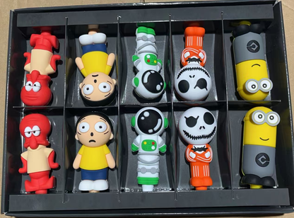 SILICONE PIPE SG-27 10PCS/DISPLAY