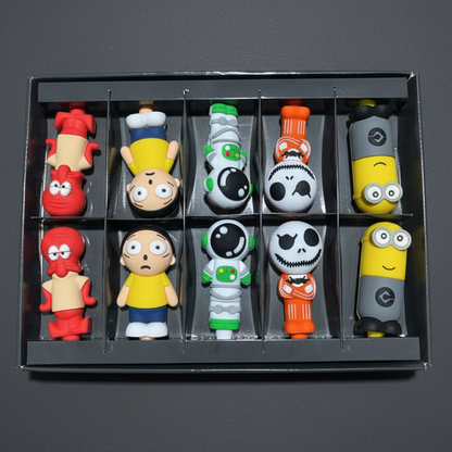 SILICONE PIPE SG-27 10PCS/DISPLAY