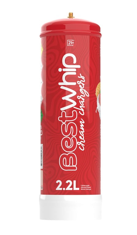 BEST WHIP CREAM CHARGER-136G-2.2L-2CT-8824B