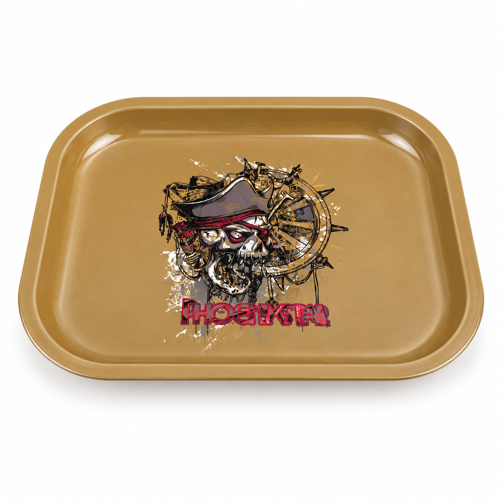 PHOENIXSTAR METAL ROLLING TRAY AMERICAN FLAG-PHX678