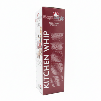 BEST WHIP TALL CREAM WHIPPERS-1 PINT-0.5L-BLACK-KW50B