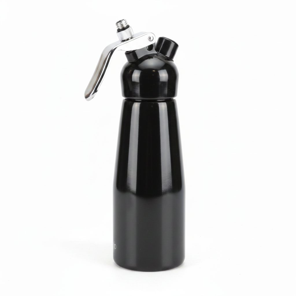 BEST WHIP TALL CREAM WHIPPERS-1 PINT-0.5L-BLACK-KW50B