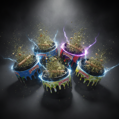 BACKWOODS GRINDER BW-01 SIZE 63MM MIXED COLORS 6/DISPLAY