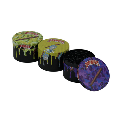 BACKWOODS GRINDER BW-01 SIZE 63MM MIXED COLORS 6/DISPLAY