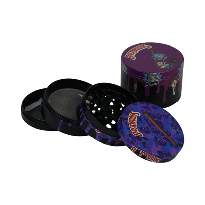 BACKWOODS GRINDER BW-01 SIZE 63MM MIXED COLORS 6/DISPLAY