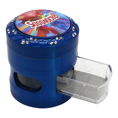 GRINDER WD-18 ZINC ALLOY MATERIAL 63MM 6PCS/DISPLAY