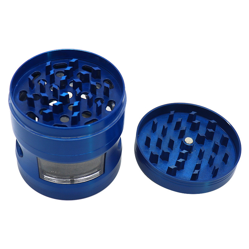 GRINDER WD-18 ZINC ALLOY MATERIAL 63MM 6PCS/DISPLAY