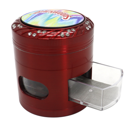GRINDER WD-18 ZINC ALLOY MATERIAL 63MM 6PCS/DISPLAY
