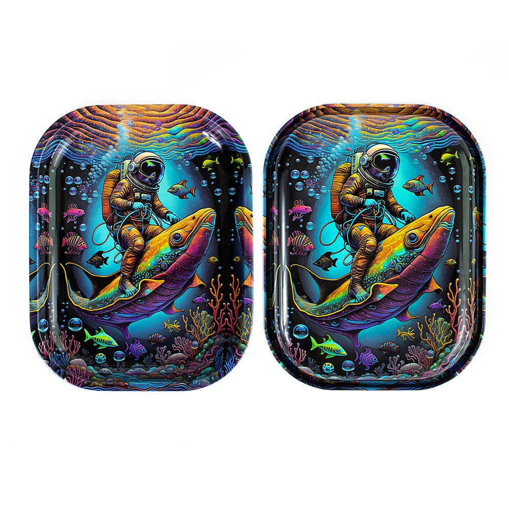 JOYEFLY MAGNETIC ROLLING TRAY WITH LID