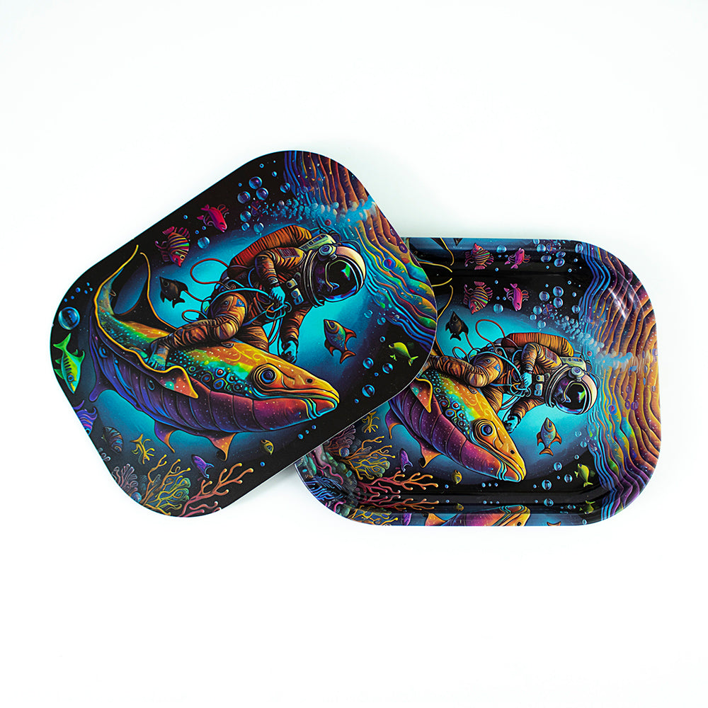 JOYEFLY MAGNETIC ROLLING TRAY WITH LID