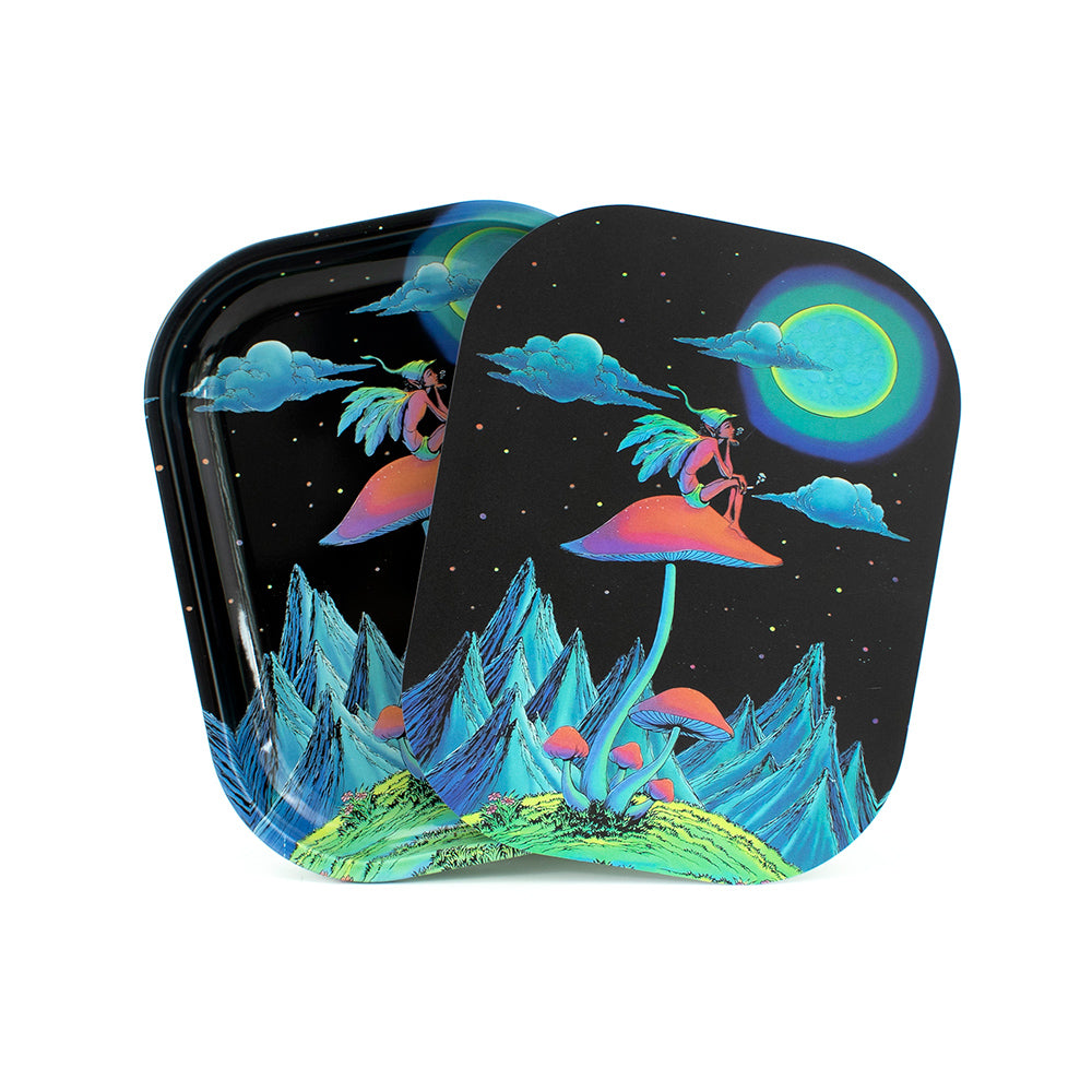 JOYEFLY MAGNETIC ROLLING TRAY WITH LID