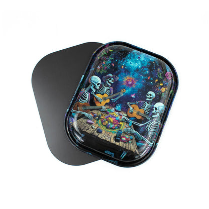 JOYEFLY MAGNETIC ROLLING TRAY WITH LID