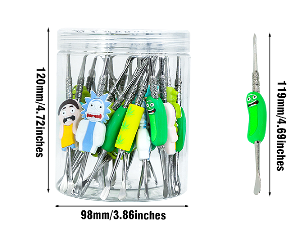 DAB TOOL JAR KD-62 30PCS/JAR MIXED DESIGNS