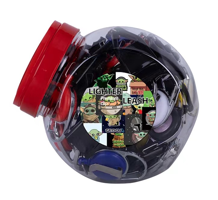 LIGHTER LEASH 30CT MIXED LOGOS AND COLORS