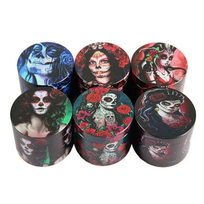 BEAUTY GRINDER FE-02, SIZE 63MM, 6 MIXED COLORS/ BOX