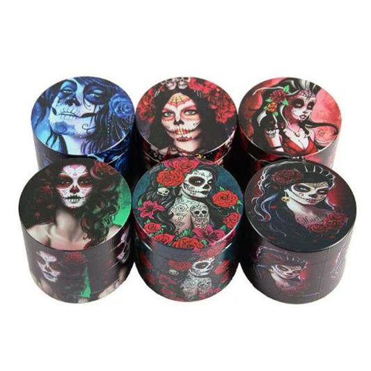 BEAUTY GRINDER FE-02, SIZE 63MM, 6 MIXED COLORS/ BOX