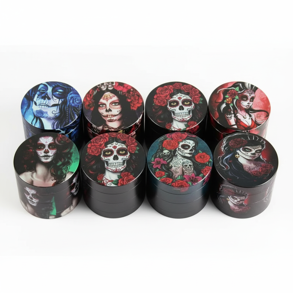 BEAUTY GRINDER FE-02, SIZE 63MM, 6 MIXED COLORS/ BOX