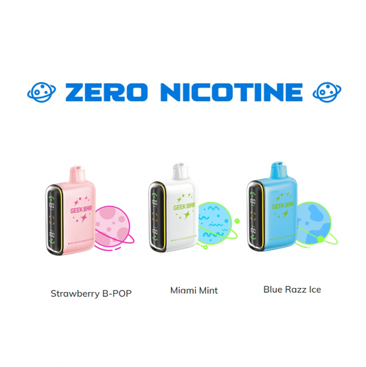 GEEK BAR PULSE -  ZERO NICOTINE EDITION