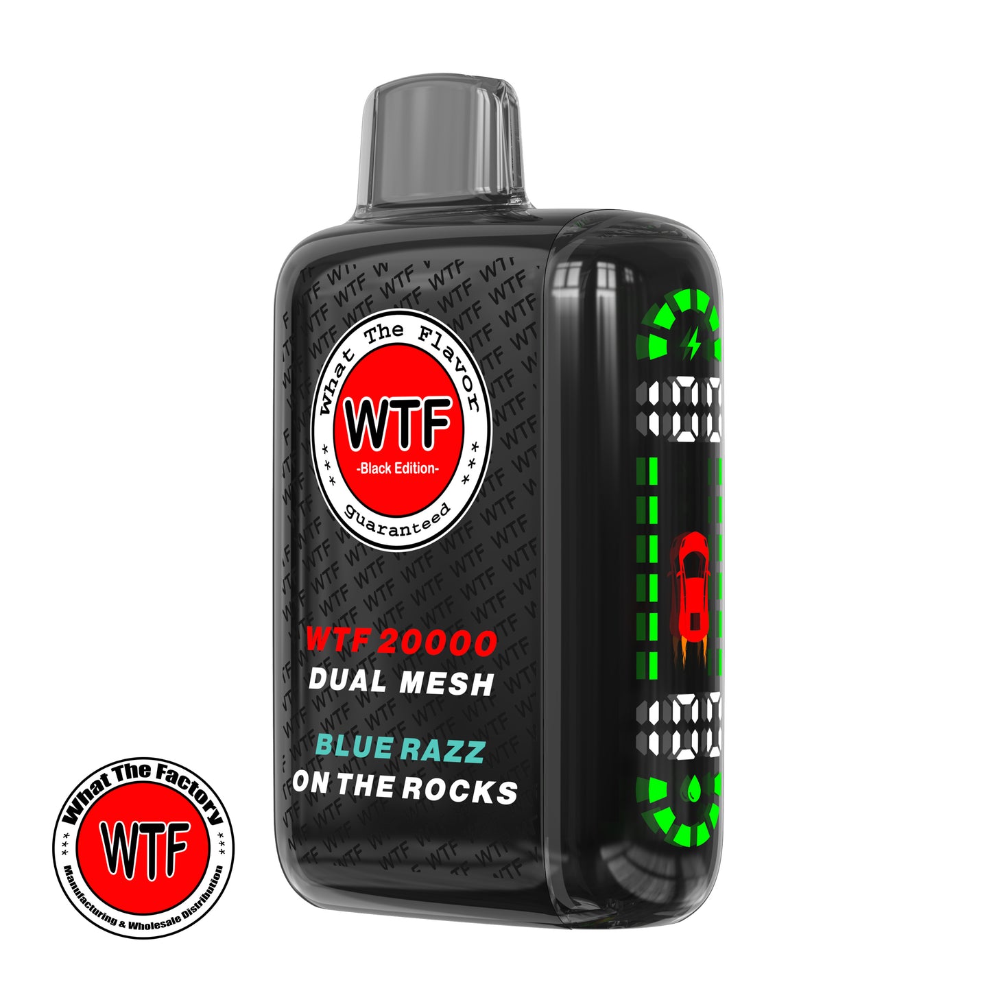 WTF Disposable- Black Edition 20k Dual coil technology