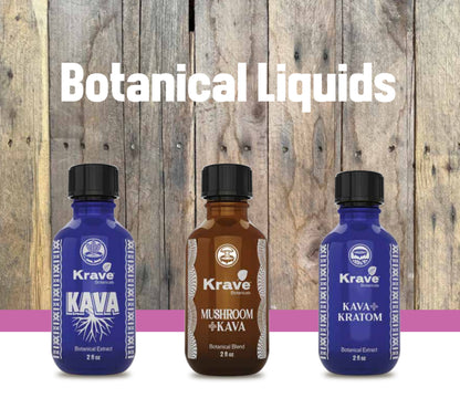 KRAVE-Botanical Liquids KRATOM 2oz SHOT