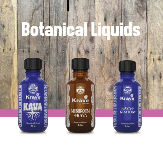 KRAVE-Botanical Liquids KRATOM 2oz SHOT