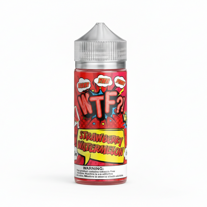 WTF Vape juice bottle TRAWBERRY WATERELON