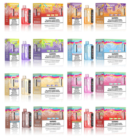 FOGER SWITCH PRO 30000 PUFFS 5% NIC 19ML DISPOSABLE 5CT/DISPLAY