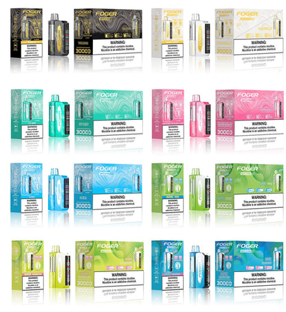 FOGER SWITCH PRO 30000 PUFFS 5% NIC 19ML DISPOSABLE 5CT/DISPLAY