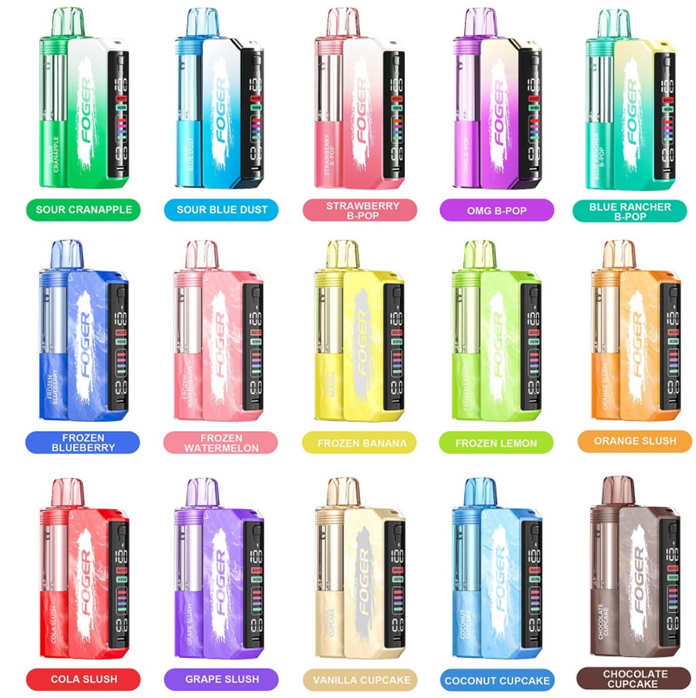 FOGER SWITCH PRO 30000 PUFFS 5% NIC 19ML DISPOSABLE 5CT/DISPLAY