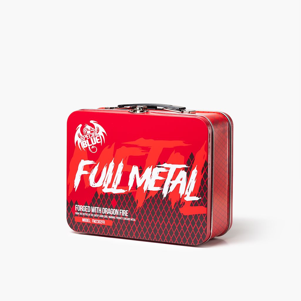 SPECIAL BLUE-FULL METAL TORCH-FIRE RED-TOOLBOX INCLUDED-FL T FM2302FR