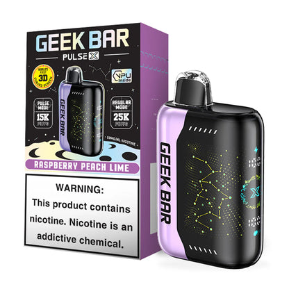 GEEK BAR PULSE X-25000 PUFFS 5% NIC 18ML-5CT DISPLAY