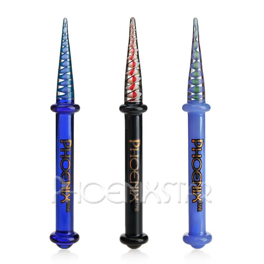 PHOENIXSTAR GLASS DABBER-5"-WITH LOGO-PHX873