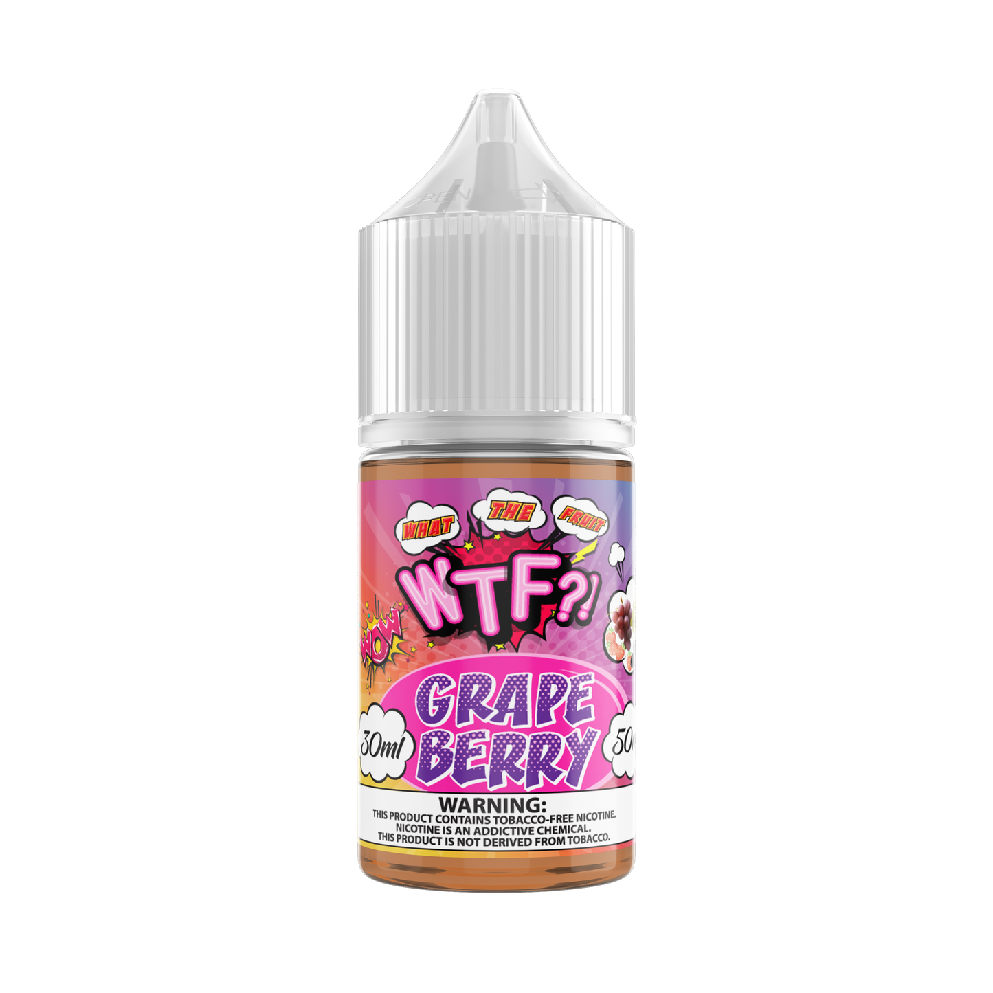 WTF(WHAT THE FRUIT)  SALT E-LIQUID  30ML