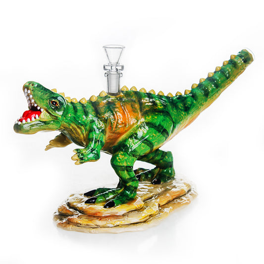 PHOENIXSTAR 3D HAND PAINTED DINOSAUR SERIES GLASS BONG-HD500