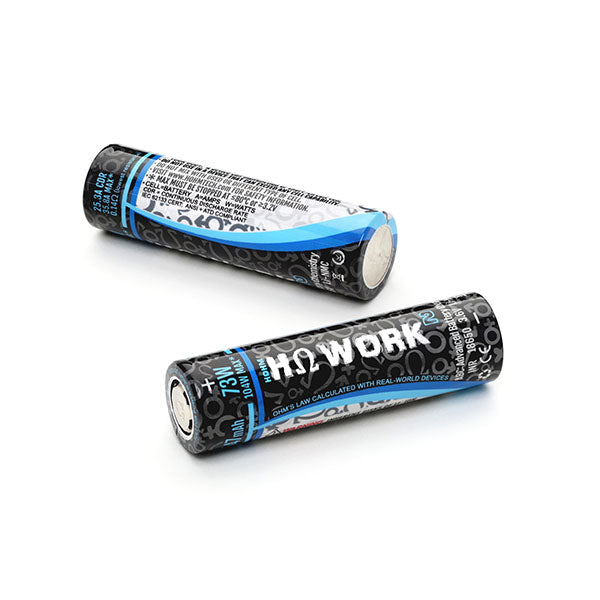 HΩ, Hohm Tech Work v2 18650 2547mAh 25.3A Battery (2/PACK) SMRP $24.99