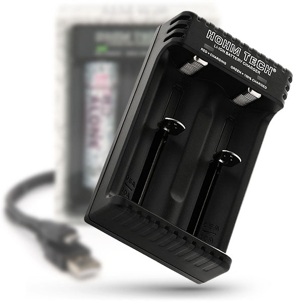 HOHM SCHOOL2A Charger (2 slot charger) SMRP $19.99