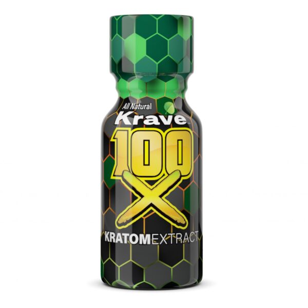 Krave 100X, 200X, 300X,  Kratom Extract Liquid Shot