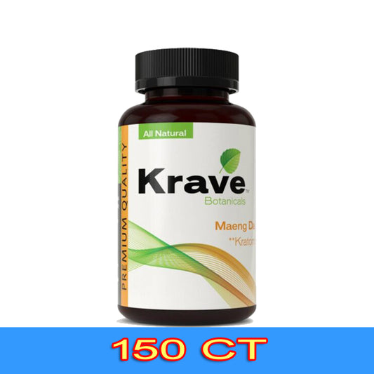KRAVE KRATOM CAPSULES - 150 CT