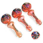 PHOENIXSTAR AMERICAN COLOR ROD GLASS HAND PIPE-PGP29