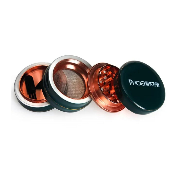 Phoenix Star 4 Layers Herb Grinder 2.5" Diameter PHX698