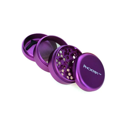 Phoenix Star Aluminum Herb Grinder 2.5 inch x 2 inch PHX593