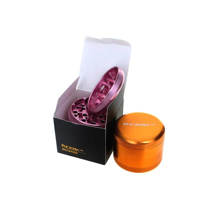 Phoenix Star Aluminum Herb Grinder 2.5 inch x 2 inch PHX593